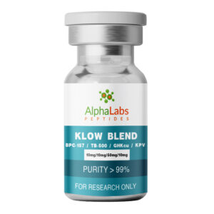 KLOW Blend: BPC-157 (10mg) / TB-500 (10mg) / GHKcu (50mg) / KPV (10mg)