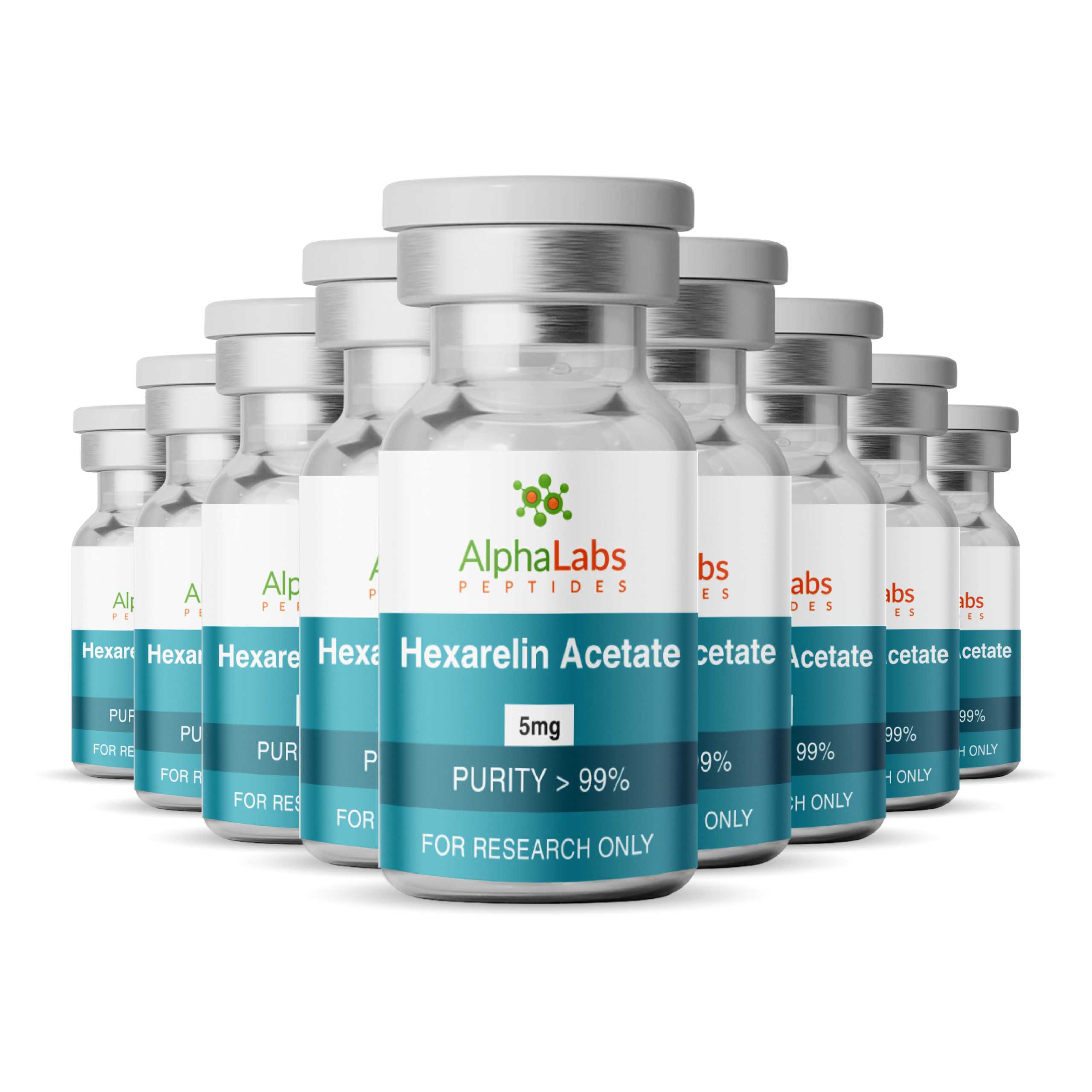 Hexarelin Acetate (5mg) (10 Vials)