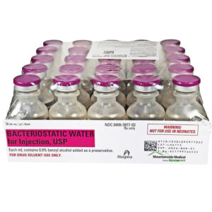 Bacteriostatic Water (30ML) (Hospira Brand) (25 Pack)